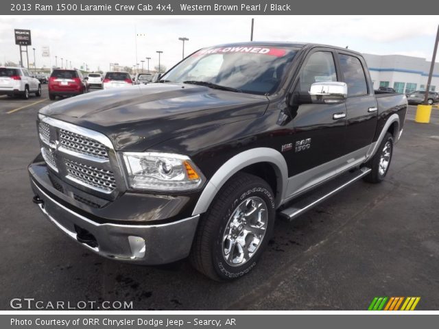 2013 Ram 1500 Laramie Crew Cab 4x4 in Western Brown Pearl