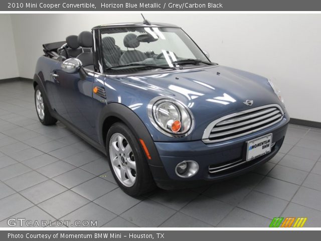 2010 Mini Cooper Convertible in Horizon Blue Metallic