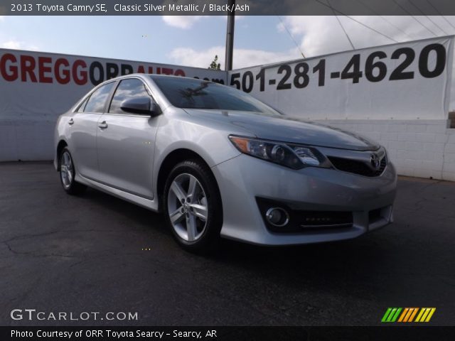 2013 Toyota Camry SE in Classic Silver Metallic