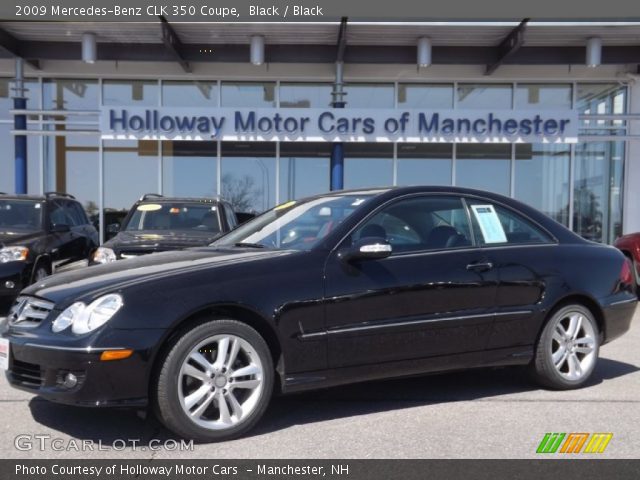 2009 Mercedes-Benz CLK 350 Coupe in Black