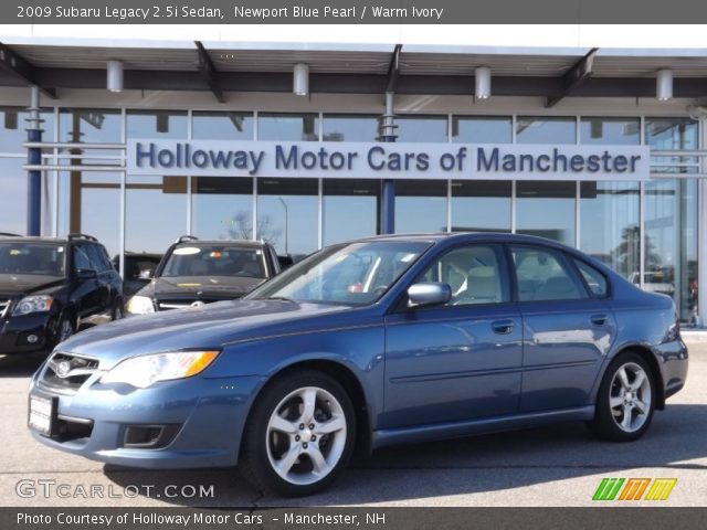 2009 Subaru Legacy 2.5i Sedan in Newport Blue Pearl