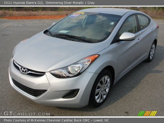 2011 Hyundai Elantra GLS in Shimmering Silver Metallic