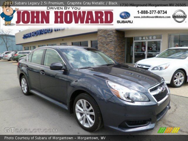 2013 Subaru Legacy 2.5i Premium in Graphite Gray Metallic