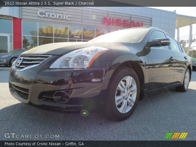 2012 Nissan Altima 2.5 S in Super Black