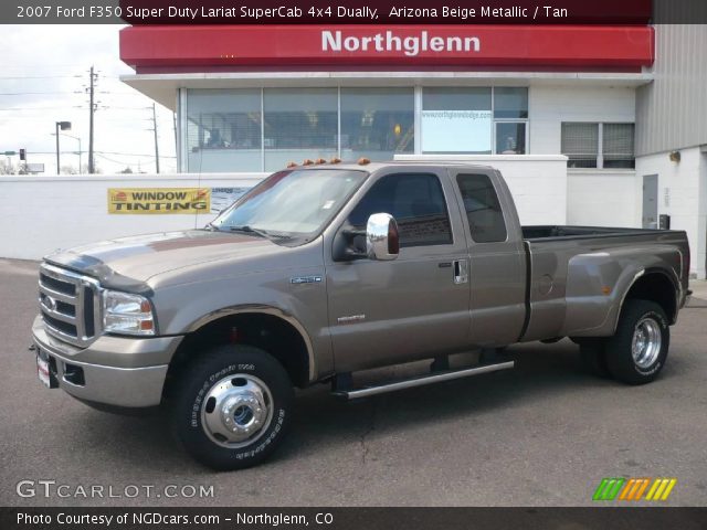2007 Ford F350 Super Duty Lariat SuperCab 4x4 Dually in Arizona Beige Metallic