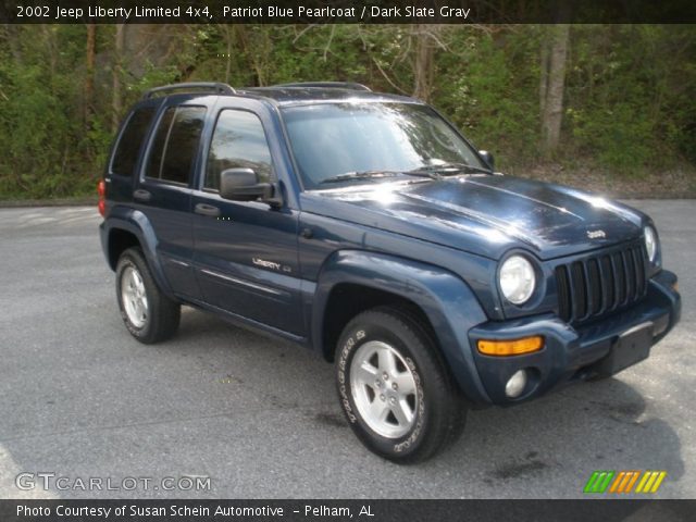 2002 Jeep Liberty Limited 4x4 in Patriot Blue Pearlcoat