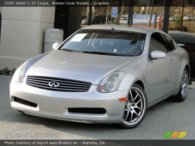 2005 Infiniti G 35 Coupe in Brilliant Silver Metallic