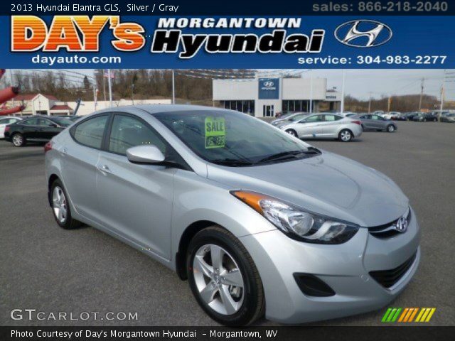 2013 Hyundai Elantra GLS in Silver