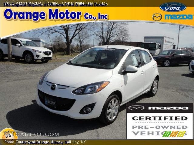 2011 Mazda MAZDA2 Touring in Crystal White Pearl