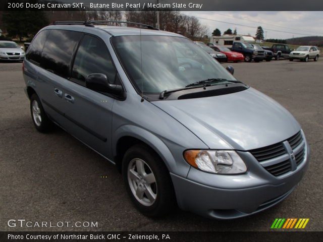 2006 Dodge Caravan SXT in Butane Blue Pearl