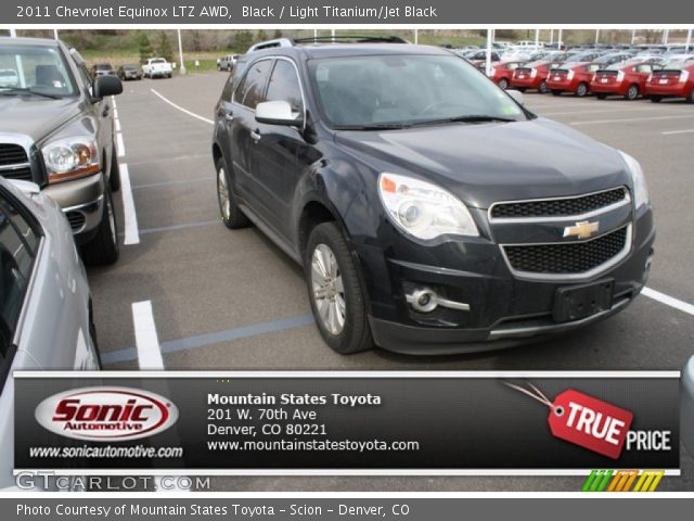 2011 Chevrolet Equinox LTZ AWD in Black