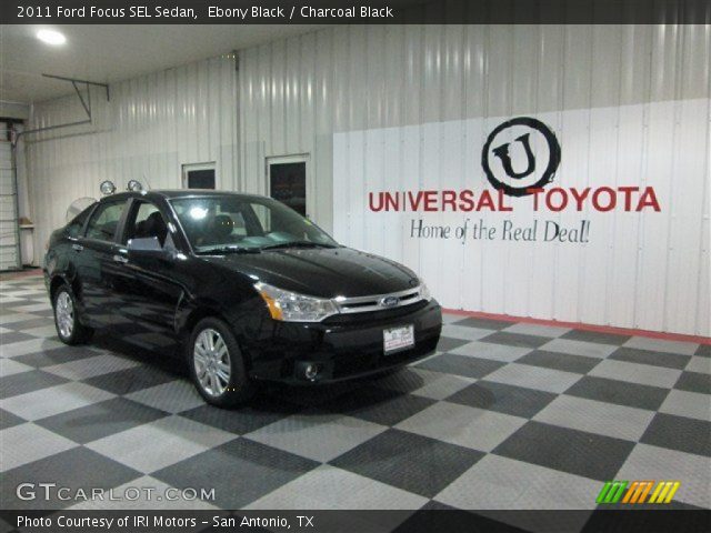 2011 Ford Focus SEL Sedan in Ebony Black