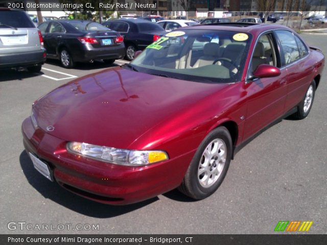 2001 Oldsmobile Intrigue GL in Ruby Red