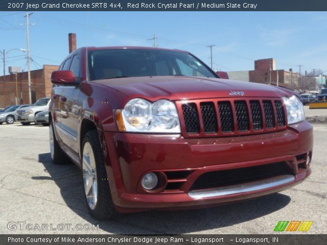 2007 Jeep Grand Cherokee SRT8 4x4 in Red Rock Crystal Pearl