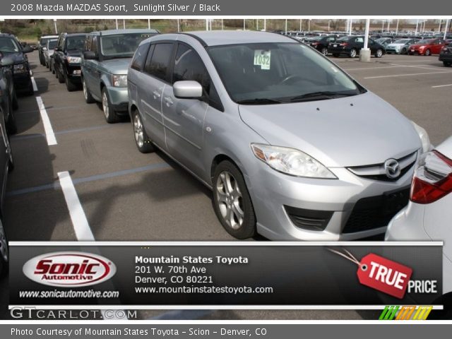 2008 Mazda MAZDA5 Sport in Sunlight Silver