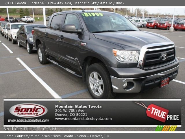 2011 Toyota Tundra SR5 CrewMax 4x4 in Magnetic Gray Metallic