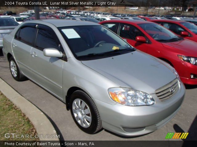 2004 Toyota Corolla LE in Lunar Mist Silver Metallic