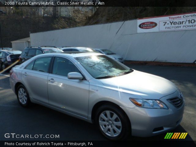 2008 Toyota Camry Hybrid in Classic Silver Metallic