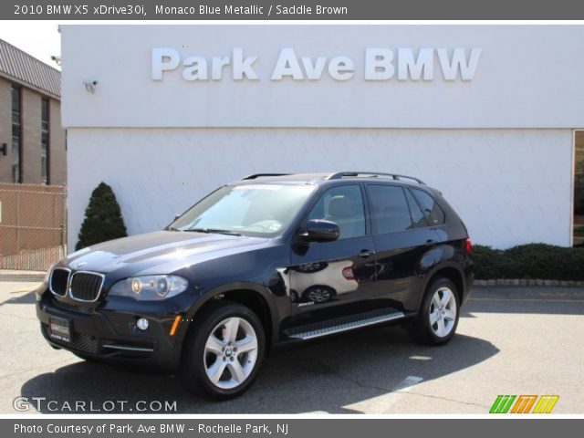 2010 BMW X5 xDrive30i in Monaco Blue Metallic