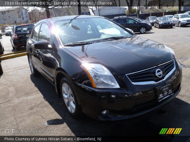 2010 Nissan Sentra 2.0 SL in Espresso Black Metallic