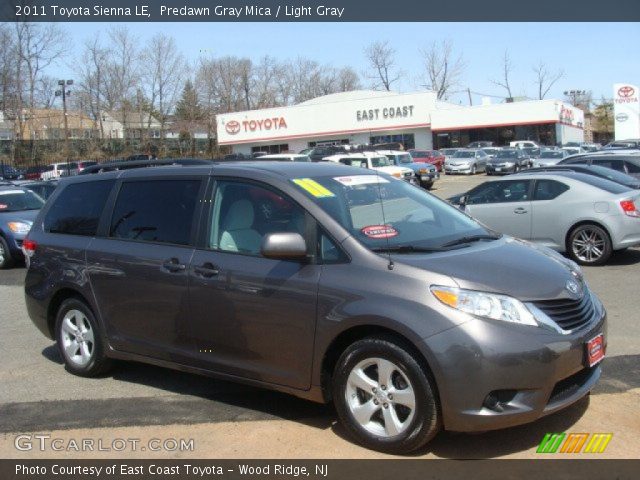 2011 Toyota Sienna LE in Predawn Gray Mica