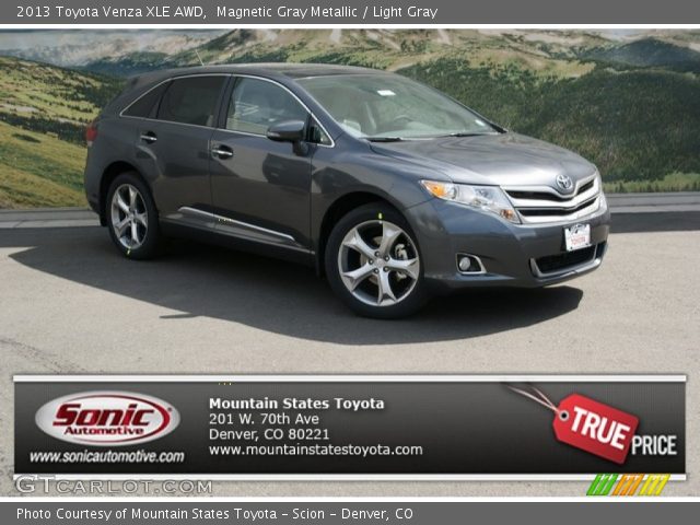 2013 Toyota Venza XLE AWD in Magnetic Gray Metallic