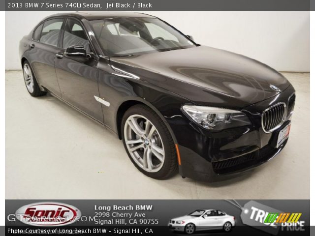 2013 BMW 7 Series 740Li Sedan in Jet Black