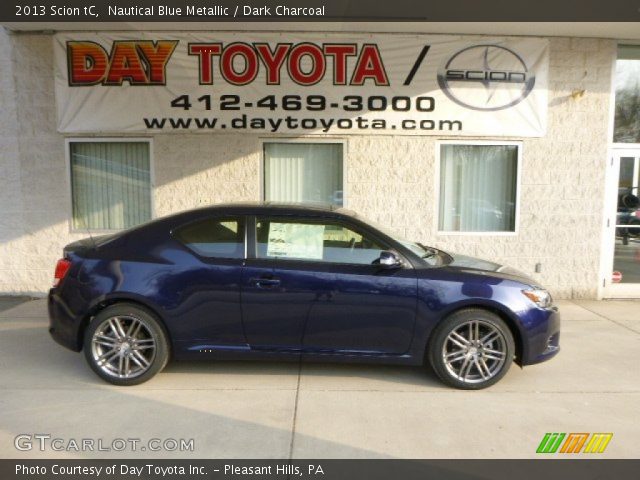 2013 Scion tC  in Nautical Blue Metallic