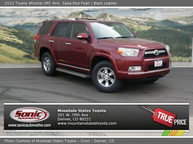 2013 Toyota 4Runner SR5 4x4 in Salsa Red Pearl