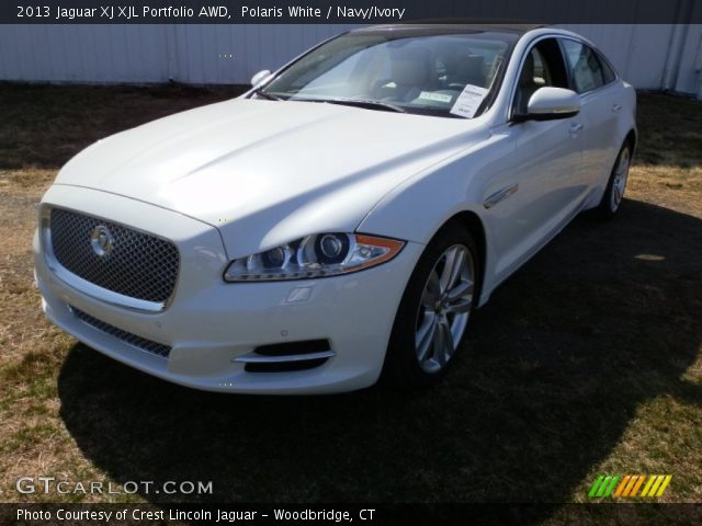 2013 Jaguar XJ XJL Portfolio AWD in Polaris White