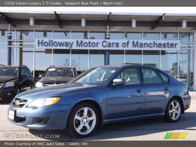 2009 Subaru Legacy 2.5i Sedan in Newport Blue Pearl