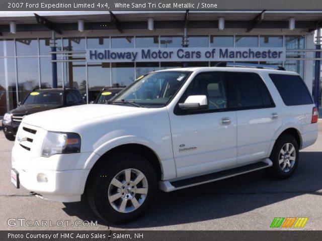 2007 Ford Expedition Limited 4x4 in White Sand Tri Coat Metallic