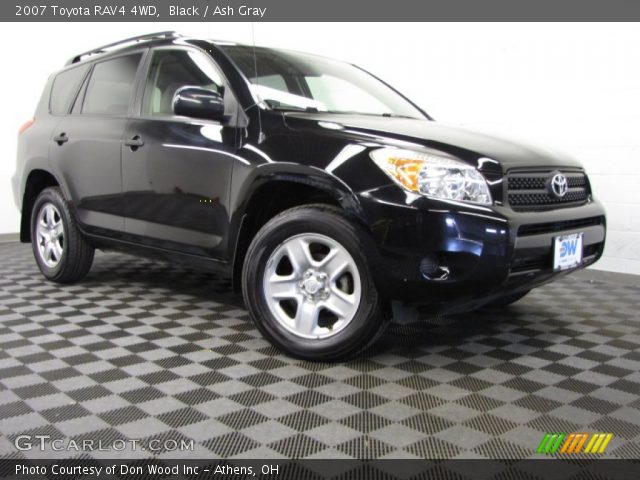 2007 Toyota RAV4 4WD in Black