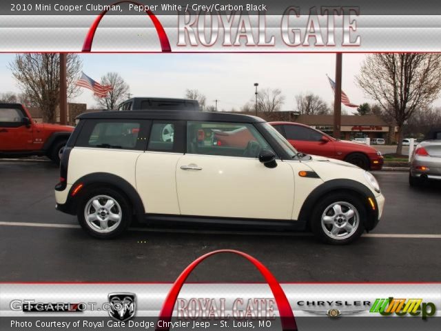 2010 Mini Cooper Clubman in Pepper White
