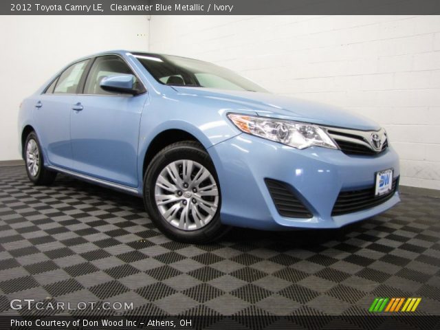 2012 Toyota Camry LE in Clearwater Blue Metallic