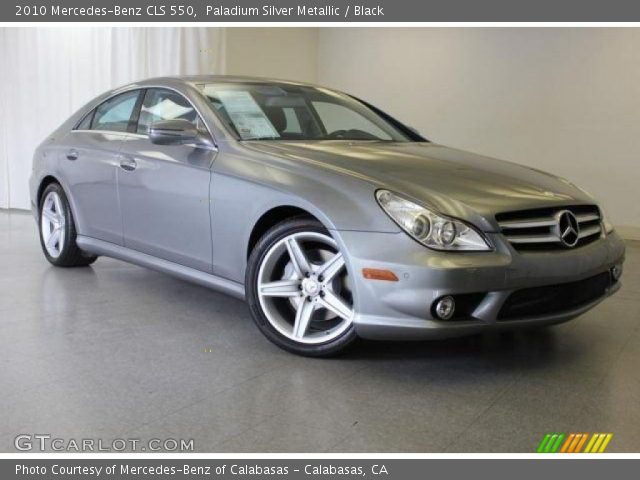 2010 Mercedes-Benz CLS 550 in Paladium Silver Metallic