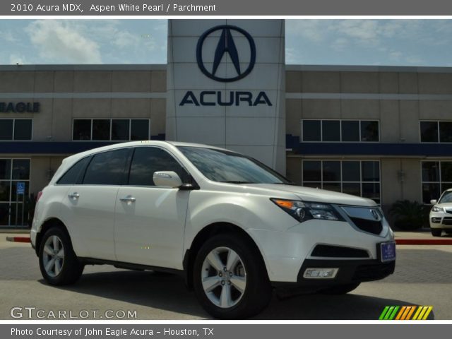2010 Acura MDX  in Aspen White Pearl
