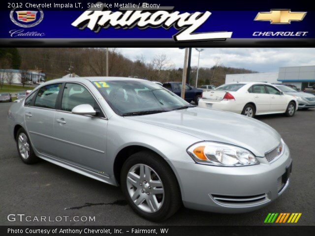 2012 Chevrolet Impala LT in Silver Ice Metallic