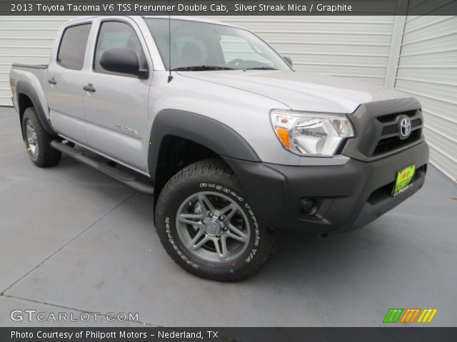 2013 Toyota Tacoma V6 TSS Prerunner Double Cab in Silver Streak Mica