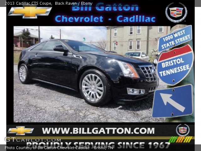 2013 Cadillac CTS Coupe in Black Raven