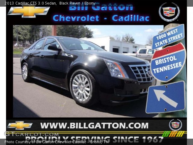 2013 Cadillac CTS 3.0 Sedan in Black Raven