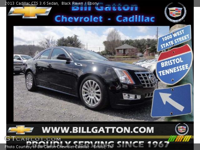 2013 Cadillac CTS 3.6 Sedan in Black Raven
