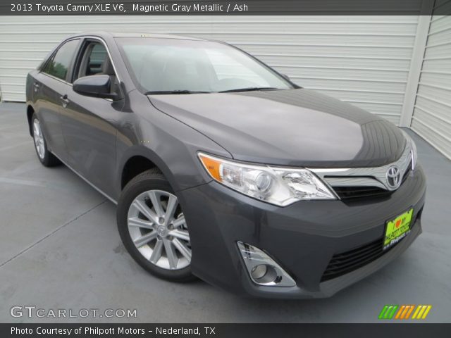 2013 Toyota Camry XLE V6 in Magnetic Gray Metallic
