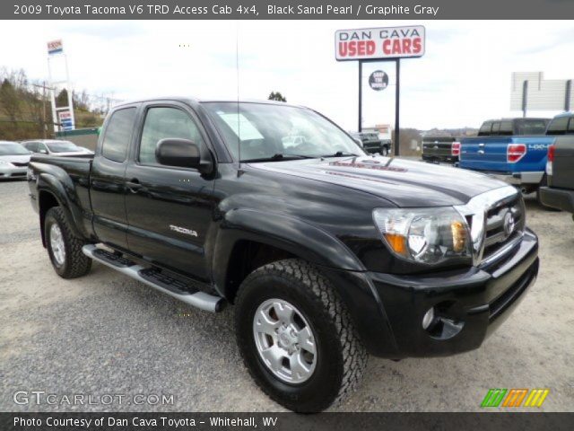 2009 Toyota Tacoma V6 TRD Access Cab 4x4 in Black Sand Pearl