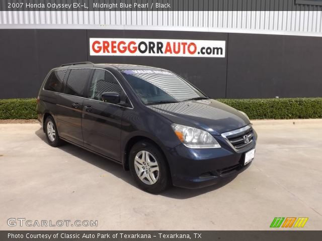 2007 Honda Odyssey EX-L in Midnight Blue Pearl