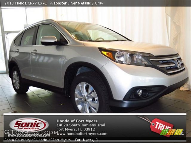 2013 Honda CR-V EX-L in Alabaster Silver Metallic