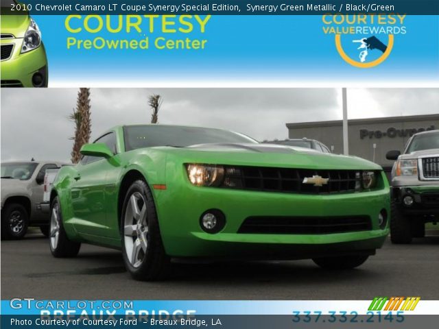 2010 Chevrolet Camaro LT Coupe Synergy Special Edition in Synergy Green Metallic
