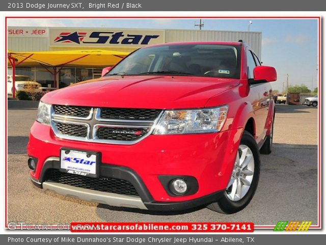 2013 Dodge Journey SXT in Bright Red