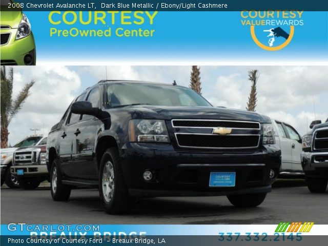 2008 Chevrolet Avalanche LT in Dark Blue Metallic
