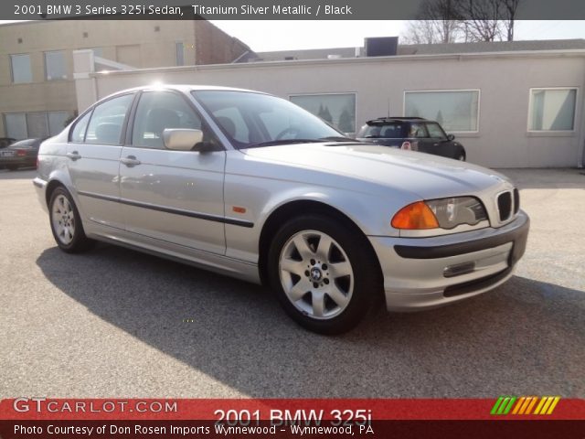 2001 BMW 3 Series 325i Sedan in Titanium Silver Metallic